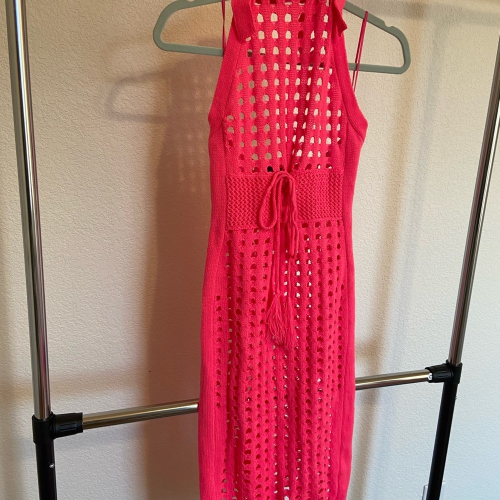 Fashion Nova Soaking Up The Sun Cover Up Dress